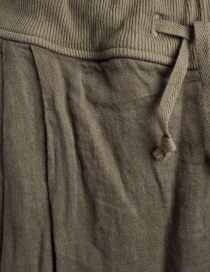 Kapital skirt pants in hemp with drawstring price