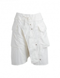 Bermuda Kapital colore bianco in cotone K1805SP222 WHITE SHORTS