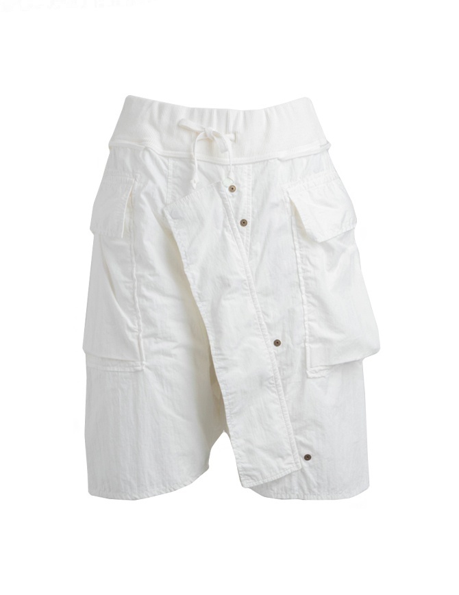 Kapital white bermuda shorts in cotton K1805SP222 WHITE SHORTS mens trousers online shopping