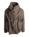 Cappotto Kapital in misto lana colore khaki acquista online EK-487 KHAKI