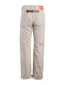 Kapital brown striped trousers buy online