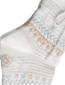 Kapital white socks with laces