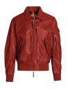 Parajumpers Brigadier bomber rosso acquista online PMJCKLE01 BRIGADIER LEA RED