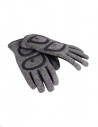 Guanti Kapital in pelle e cotone con taschini acquista online K1711XG624 CHARCOAL GLOVES