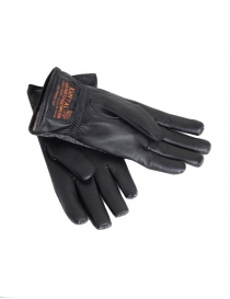 Kapital gloves in leather and cotton with pockets buy online