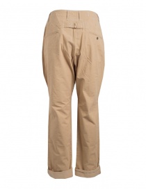 Pantalone Kapital beige chiusura a bottoni