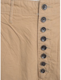 Kapital beige trousers with button closure price