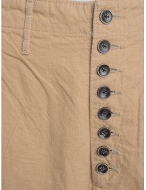 Pantalone Kapital beige chiusura a bottoni prezzo