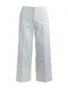 Jeans Avantgardenim bianco a palazzo acquista online 05B1-3881-0101