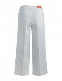 Jeans Avantgardenim bianco a palazzo acquista online