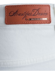 Jeans Avantgardenim bianco a palazzo prezzo