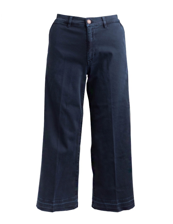 Avantgardenim navy blue palazzo jeans 05B1-3881-1508 womens jeans online shopping