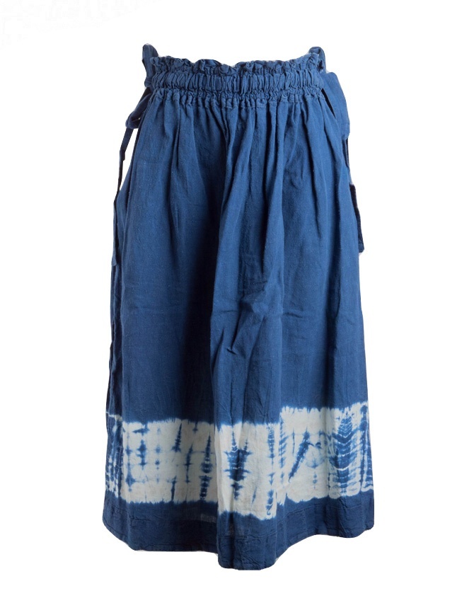 Kapital indigo skirt in linen KOR608SK93 IDG womens skirts online shopping