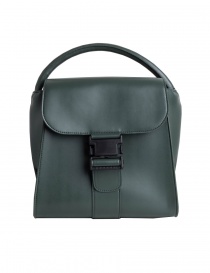 Borsa Zucca colore verde con fibbia ZU97AG176-10 GREEN