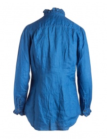 Kapital indigo shirt with ruffles