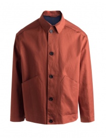 Mens suit jackets online: Golden Goose Gary jacket in brick color