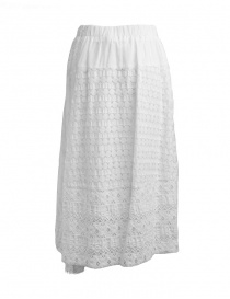Plantation skirt in white lace buy online