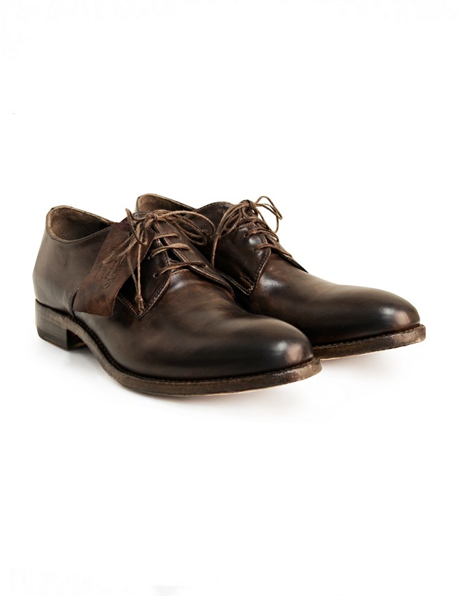 Shoto brown horse leather shoes 7578 HORSE NAPPA WASH+TA. mens shoes online shopping