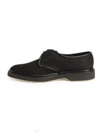 Adieu Type 1 shoe in black perforated fabric buy online