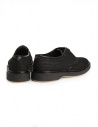Adieu Type 1 shoe in black perforated fabric TYPE-1-RESILLA-POLIDO-BLK price
