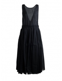 Sara Lanzi Sleeveless Black Midi Dress SL SS19 01G.CS1.09 BLACK