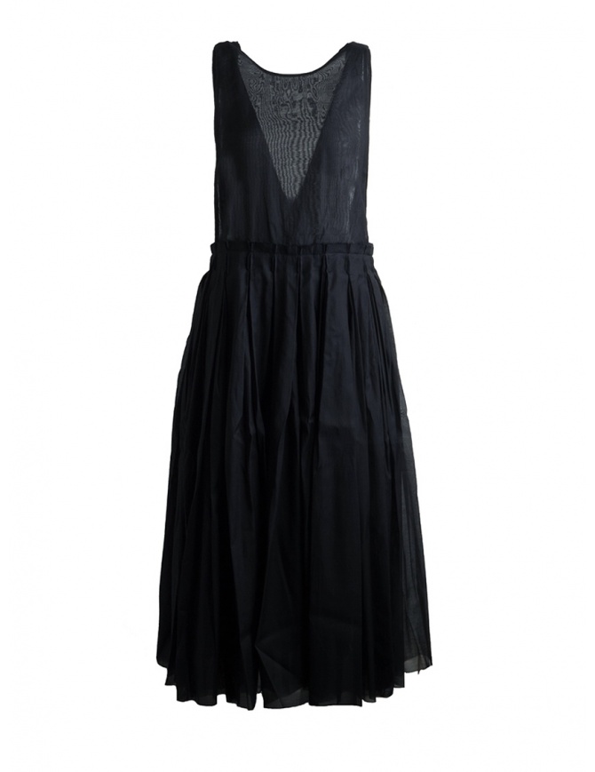 Abito Sara Lanzi Midi Nero Smanicato SL SS19 01G.CS1.09 BLACK abiti donna online shopping