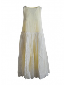 Casey Casey sleeveless lemon yellow dress 12FR263-LEMON