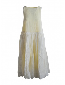 Casey Casey sleeveless lemon yellow dress on discount sales online