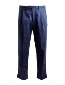 Pantaloni chino Golden Goose blu navy online