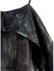 Miyao transparent black dress with shoulder straps price