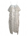 Miyao transparent white dress with shoulder straps buy online MQ-O-05 WHITE