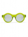 Occhiali da sole Kuboraum A1 in acetato verde acquista online A1 44-21 GR silver