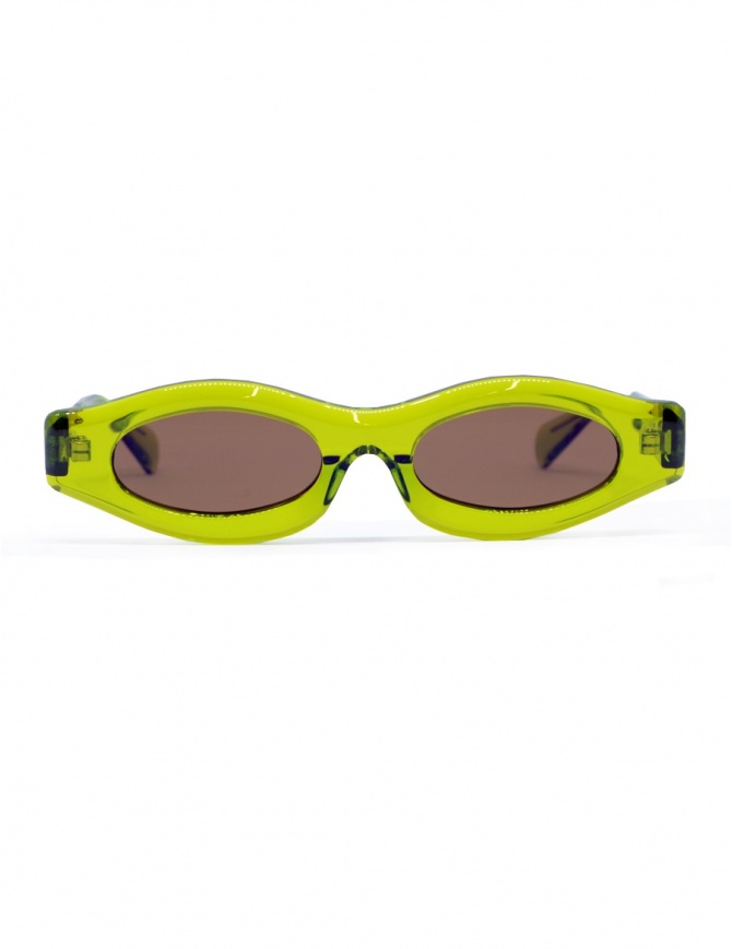 Occhiale da sole Kuboraum Maske Y5 in acetato verde Y5 50-21 GR brown occhiali online shopping