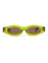 Occhiale da sole Kuboraum Maske Y5 in acetato verde acquista online Y5 50-21 GR brown
