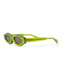 Occhiale da sole Kuboraum Maske Y5 in acetato verde acquista online