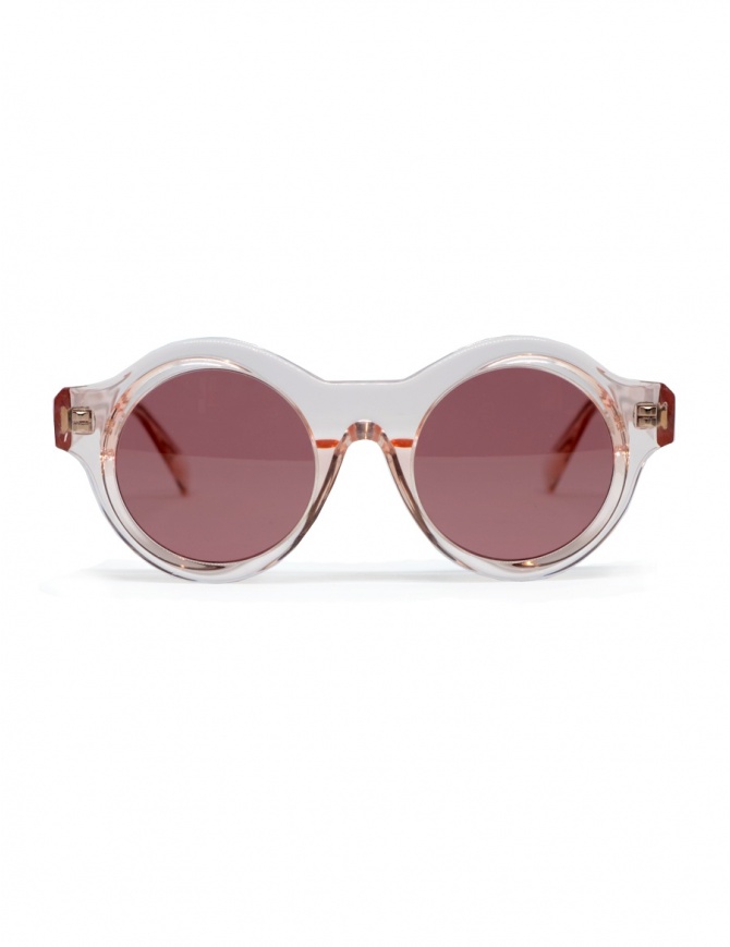 Occhale da sole Kuboraum A1 in acetato rosa A1 44-21 TP D.pink occhiali online shopping
