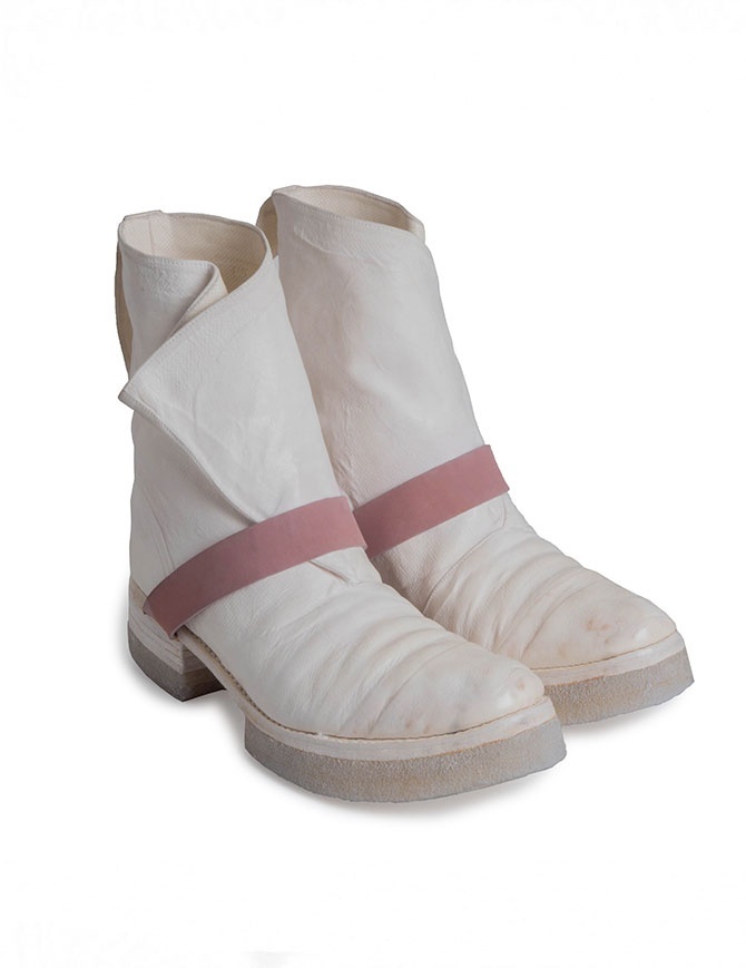 Carol Christian Poell AM/2598 In Between white boots AM/2598-IN ROOMS-PTC/01 mens shoes online shopping