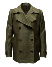 Mens jackets online: Carol Christian Poell OM/2660 Green Caban