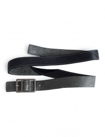 Carol Christian Poell belt in black bison leather AM/2623-IN PABER-PTC/010