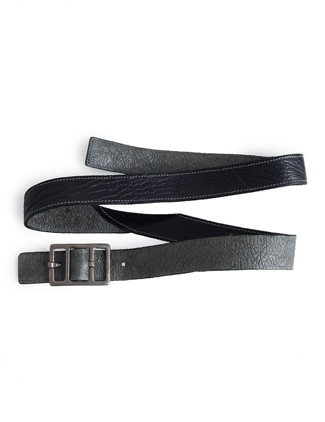Carol Christian Poell belt in black bison leather AM/2623-IN PABER-PTC/010 belts online shopping