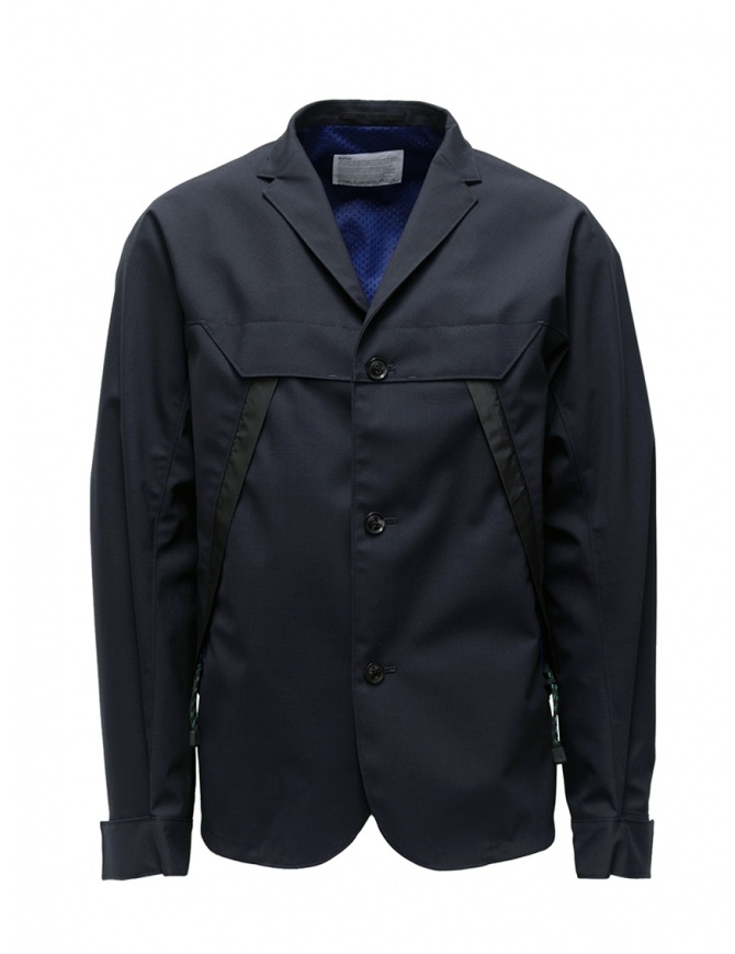 Giacca Kolor blu navy scuro con tasche diagonali 19SCM-G01101 B-DARK NAVY giacche uomo online shopping