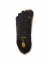 Scarpa nera Vibram Fivefingers con suola marrone 18M-W7401 V-TREK FIVEFINGERS prezzo