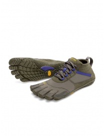 Scarpa Vibram Fivefingers verde militare viola da donna V-TREK 18W-7402 V-TRK FIVEFINGERS ordine online
