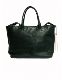 Cornelian Taurus by Daisuke Iwanaga green cow leather bag