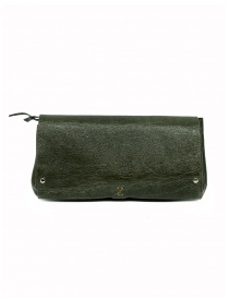 Delle Cose khaki calf leather wallet online