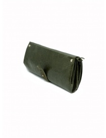 Delle Cose khaki calf leather wallet price