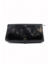 Delle Cose black polished horse leather wallet 81 HORSE BLK 26 POLISHED price