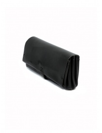 Delle Cose black polished horse leather wallet buy online