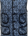 Kapital vest blue and black with pockets K1810SJ092 BLUE price