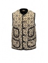 Gilet Kapital beige e nero con tasche acquista online K1810SJ092 ECRU